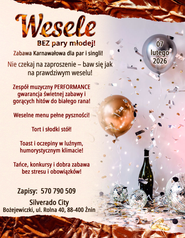 wesele bez pary młodej